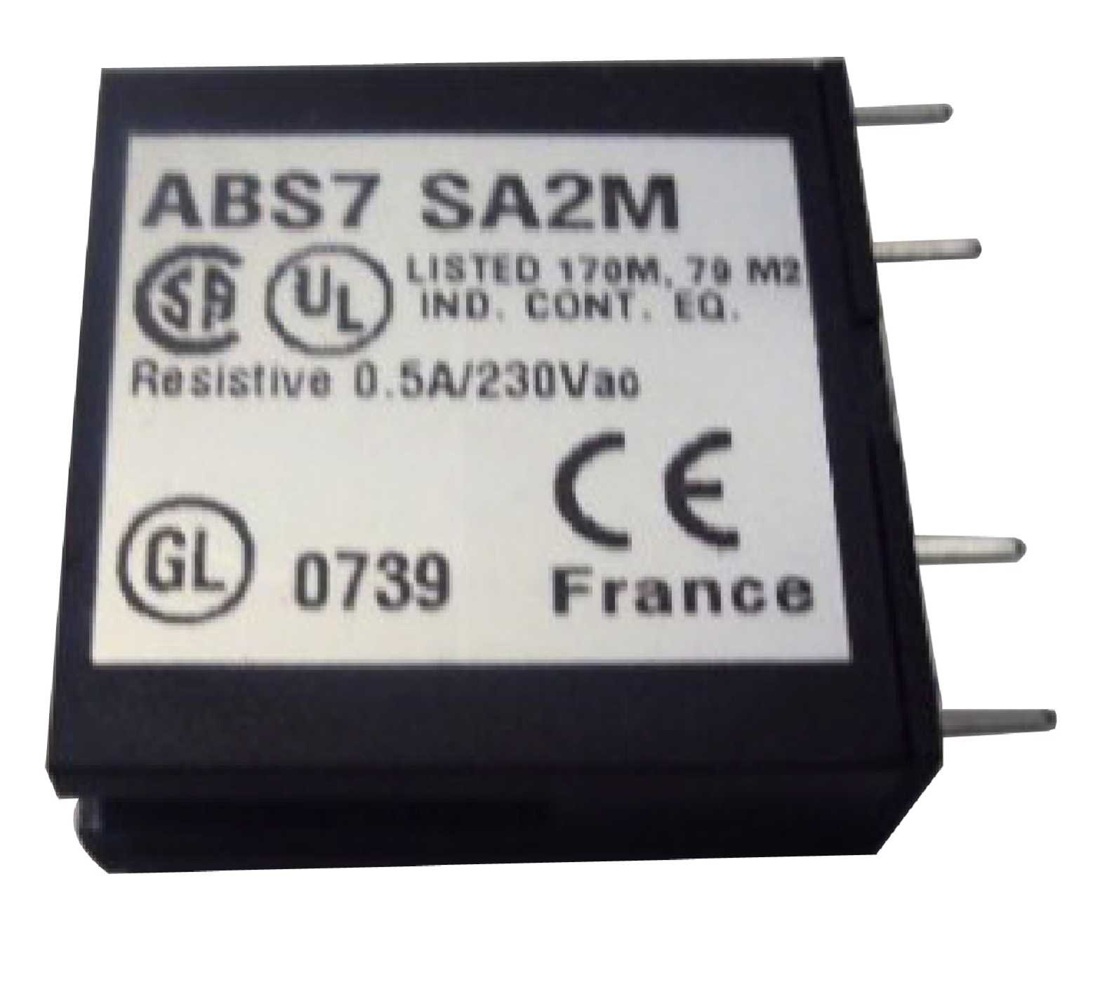Schneider Electric - ABS7SA2M SS 10mm, ut 24VDC/24-240VAC,0.