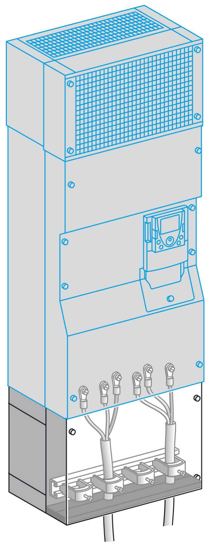 Schneider Electric - VW3A9109 KABELINNFØRINGSBOKS IP31
