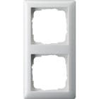 GIRA - 2-HULLS RAMME RENHVIT STD.55