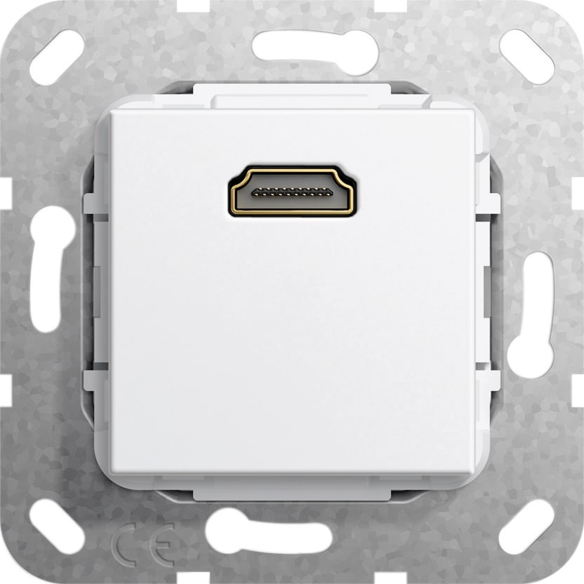 Function - HDMI han/hun-overgang Innsats hvit