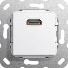 Function - HDMI han/hun-overgang Innsats hvit