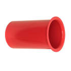 Pipelife - 75mm - 20cm Protectline trompetspiss til kabelrør, PVC, rød