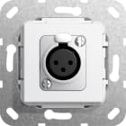 Function - XLR KONTAKT D SERIE INNSATS HVIT