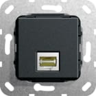 Function - RJ45 Cat 6A 10 GB LSA Plus Innsats svart matt