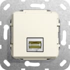Function - RJ45 Cat 6A 10 GB LSA Plus Innsats kremhvit