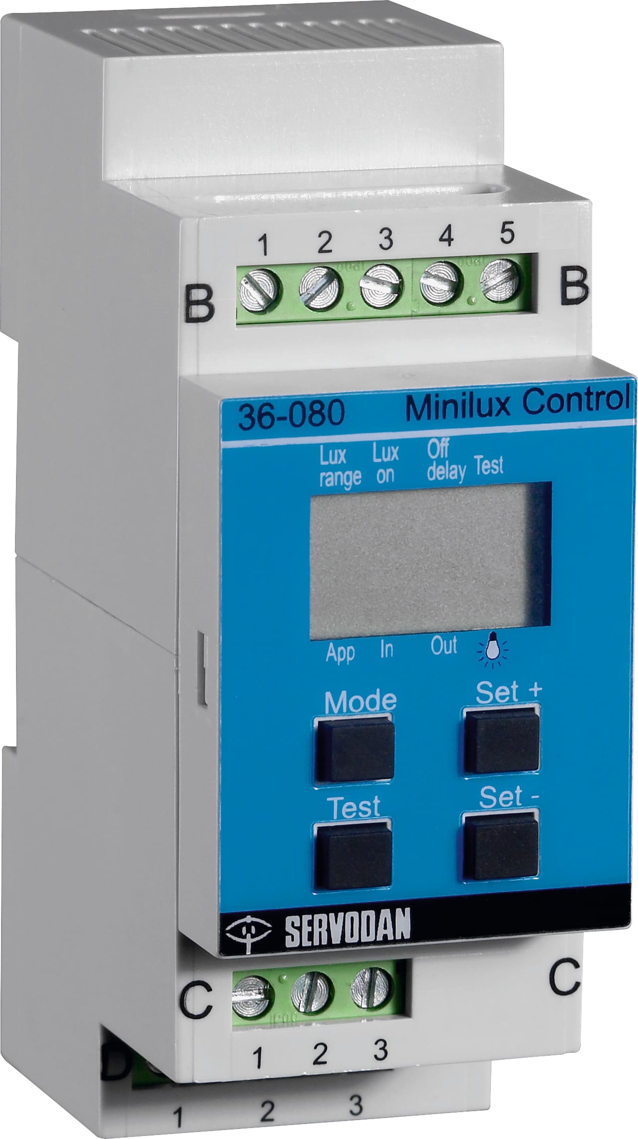 Function - Kontroller for bevegelsesstyring av lys, system 24V,modulærfor ute/inne belysning 230V/2300W/1200VA