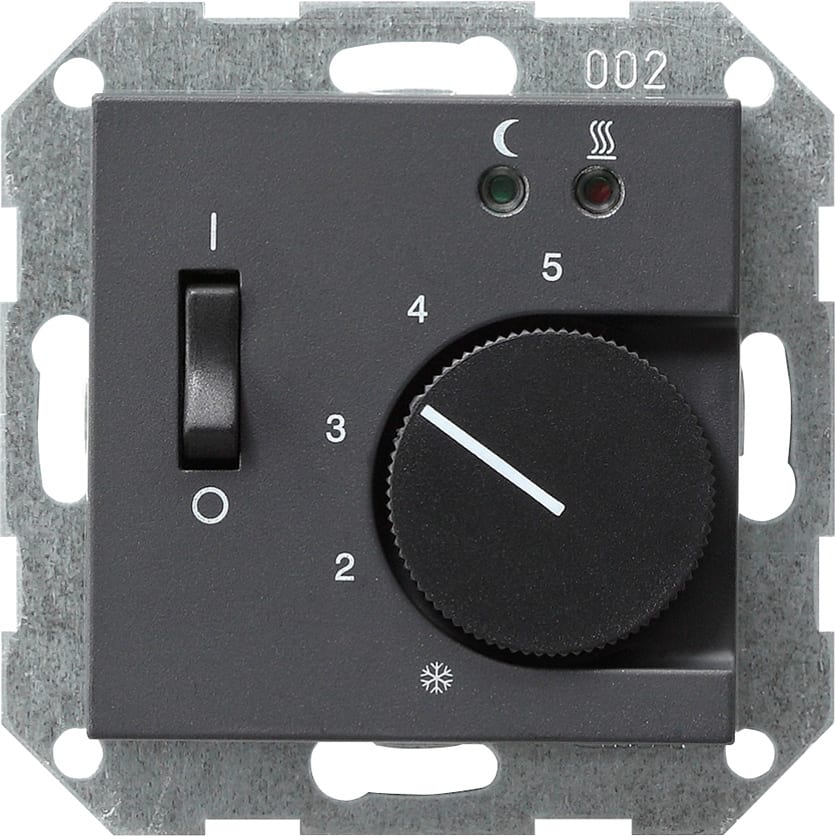 GIRA - Termostat M/Gulvføler Og Br.2200W Ant