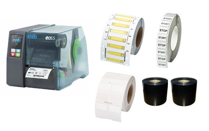 Lapp Norway - Printerpakke med EOS5 printer, skilt, kabelmerker, ledningsmerker og fargebånd