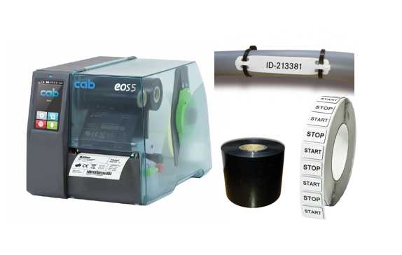 Lapp Norway - Printerpakke med EOS5 printer, skilt, kabelmerker og fargebånd
