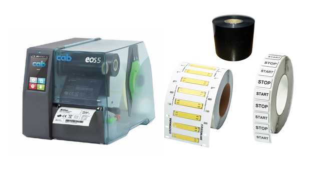Lapp Norway - Printerpakke med EOS5 printer, skilt, kabelmerker og fargebånd