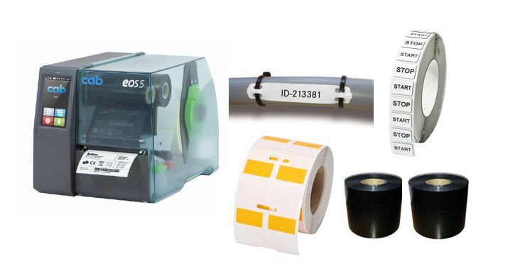 Lapp Norway - Printerpakke med EOS5 printer, skilt, kabelmerker, ledningsmerker og fargebånd