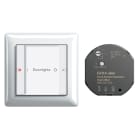GIRA - eNet relémodul/impulsrelé MINI komplett med veggsender, ramme og bunnplate