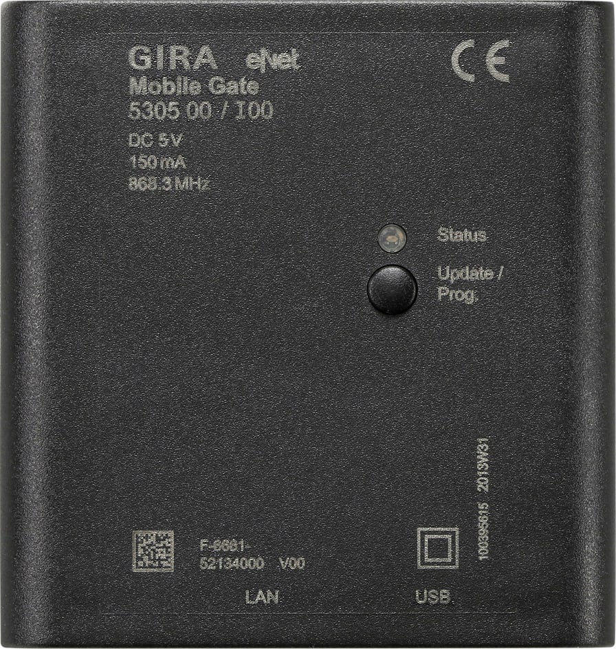 GIRA - eNet Mobil gateway for APP styring lokalt