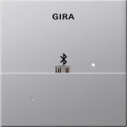 GIRA - Dockingstasjon USB Mikro B Gira E22 aluminium