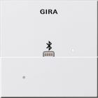 GIRA - Dockingstasjon for Apple Lightning System 55 renhvit matt