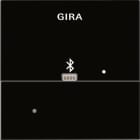 GIRA - Dockingstasjon for Apple Lightning System 55 Svart glass utseende