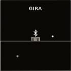GIRA - Dockingstasjon USB Mikro-B System 55 Svart glass utseende