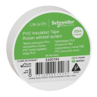 Schneider Electric - PVC iso. tape 19mmx20m hvit
