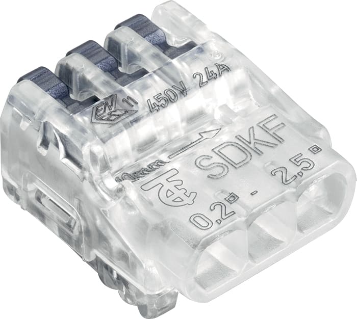 Tridonic - MICROKLEMME+ 3 HULL 75 STK