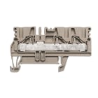 Weidmueller - Feed-through terminal block, PUSH IN, 4 mm², 800 V, 32 A, Number of connections: 3