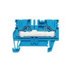 Weidmueller - Feed-through terminal block, PUSH IN, 4 mm², 800 V, 32 A, Number of connections: 2