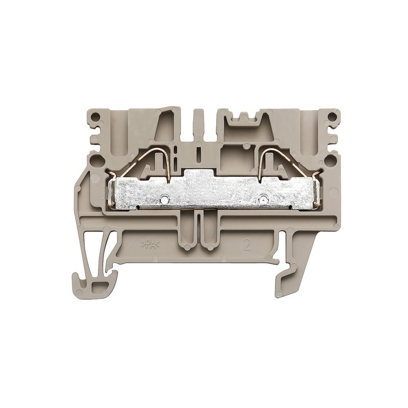 Weidmueller - Feed-through terminal block, PUSH IN, 4 mm², 800 V, 32 A, Number of connections: 2