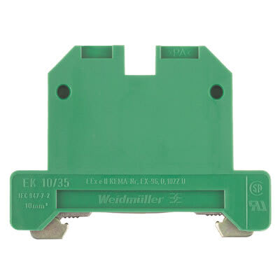 Weidmueller - EK 10/35  JORDKLEMME