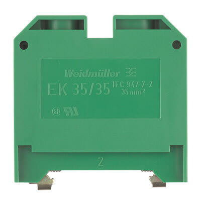 Weidmueller - EK 35/35  JORDKLEMME