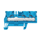 Weidmueller - Feed-through terminal block, PUSH IN, 4 mm², 800 V, 32 A, Number of connections: 3
