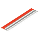 Weidmueller - Cross-connector (terminal), Plugged, Number of poles: 20, Pitch in mm: 6.10, Insulated: Yes, 32 A,