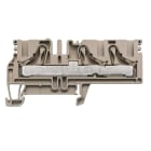 Weidmueller - Feed-through terminal block, PUSH IN, 10 mm², 800 V, 57 A, Number of connections: 3