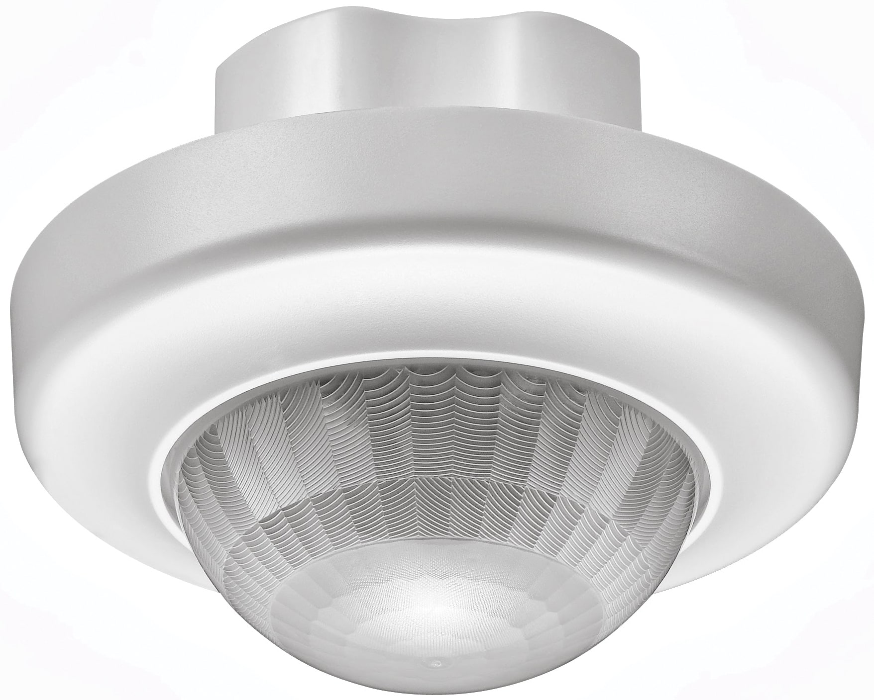 Function - KNX bevegelsessensor PIR 360° for innfelt montering i høyt tak, med integrert bustilkobling.