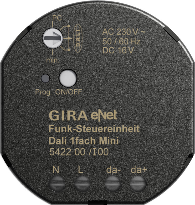 GIRA - eNet styreenhet DALI 1-kanals Mini