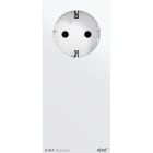 GIRA - eNet repeater adapter/overgansstøpsel hvit