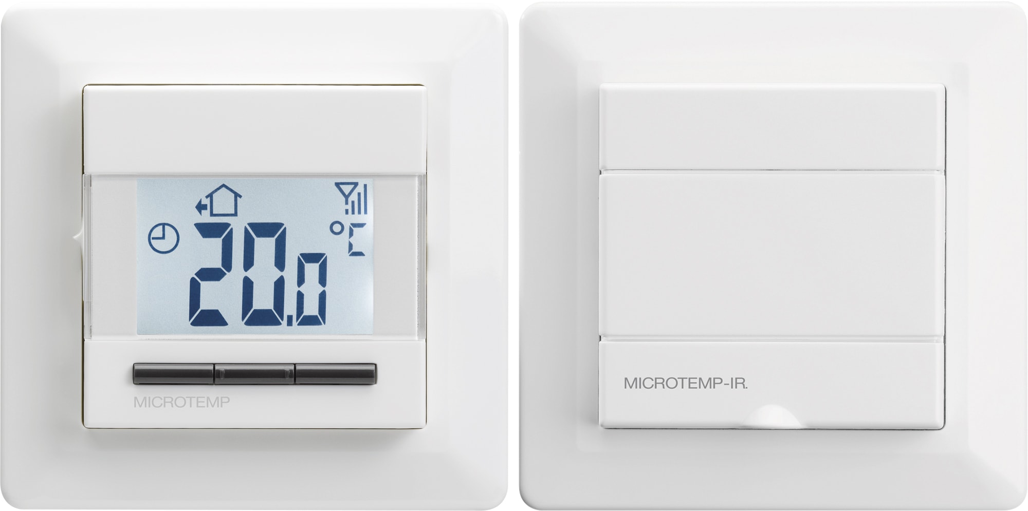 Function - Veggmontert termostat MSD4 med IR føler,16 A, med trådløs IR-føler MIR4