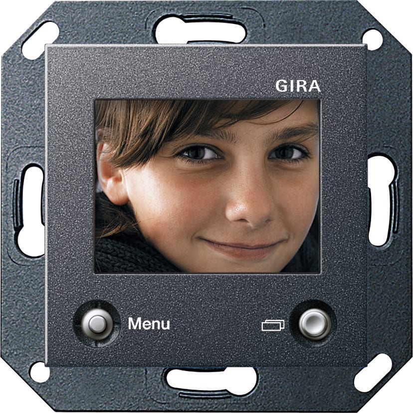 GIRA - TFT fargedisplay System 55 antrasitt