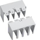 Hager - Klemmedekselsett rett, 4p h250