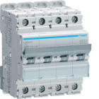 Hager - Automatsikring 4x10A, D-kar, 10/ 15kA