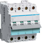 Hager - Automatsikring 4x0,5A, C-kar, 10/ 15kA