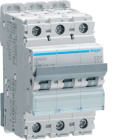 Hager - Automatsikring 3x6A, D-kar, 10/ 15kA