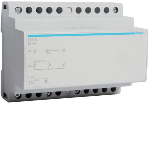 Hager - TRAFO 220/12-24 63VA