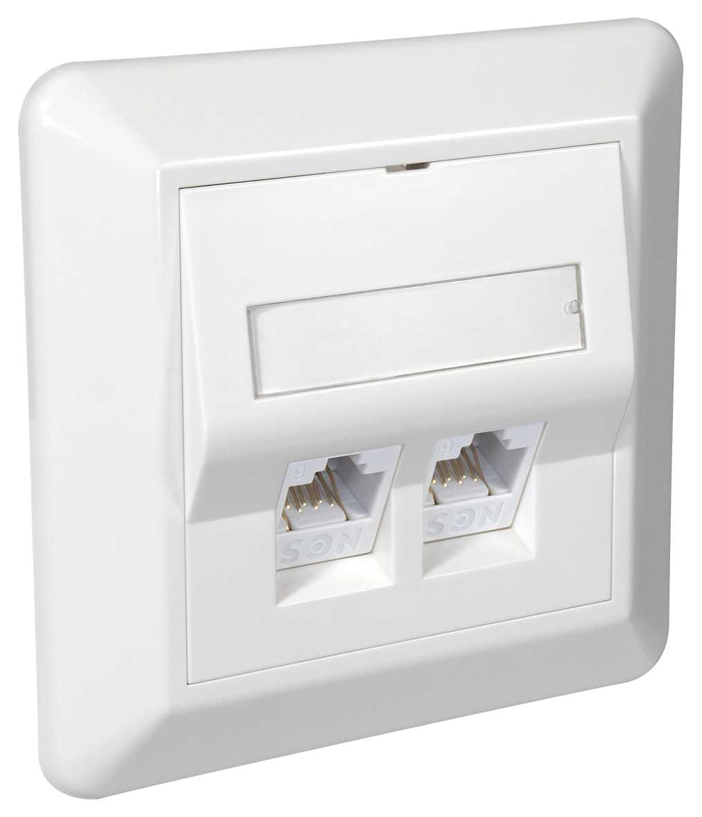 Lanse - Vegguttak QuickCompact Utp CAT6