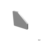 SLV - GRAZIA 10 EDGE endestykke alu ENDESTYKKE FOR ALUPROFIL