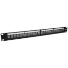 Lanse - Patchpanel 19" 24xKat.6A STP Sort Quick Compact