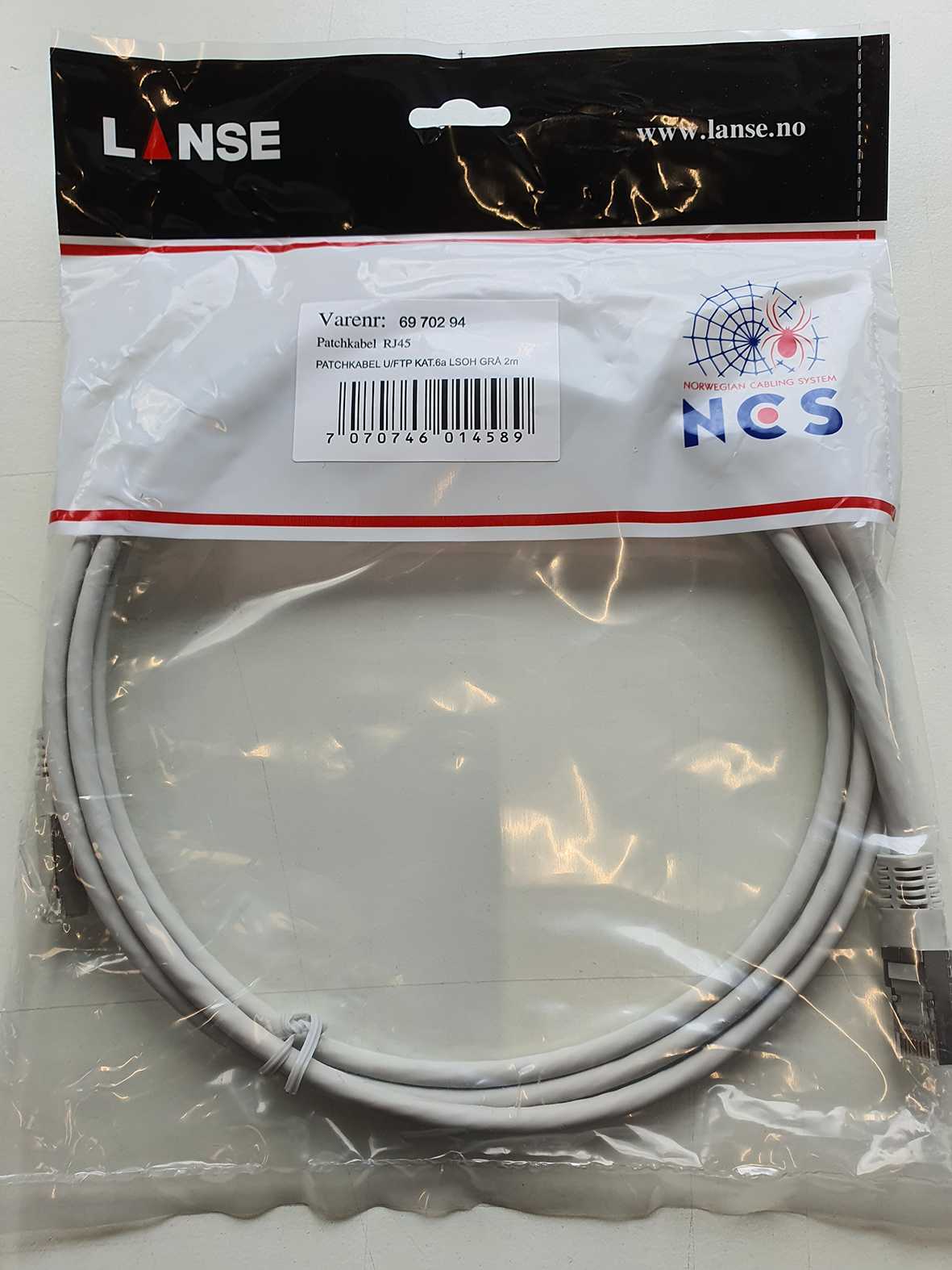 Lanse - Patchkabel STP Kat.6A 3,0m LSOH28A