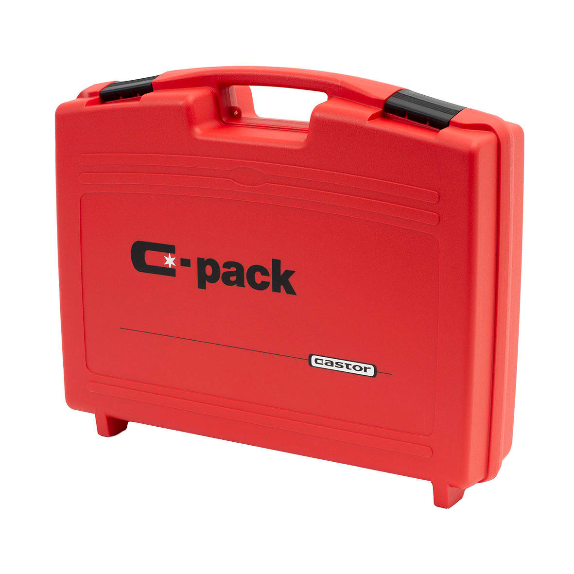 Castor - Castor C-pack sortiment koffert med 10 bokser plugger, skruer og plastklips