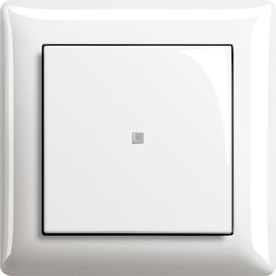 GIRA - eNet touch LED-dimmer komplett for veggboks, system 2000, 20-420W, hvit