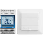 Function - Termostat ESD4 16A med gulvføler, tavlemontert, til Microtemp sentralstyring