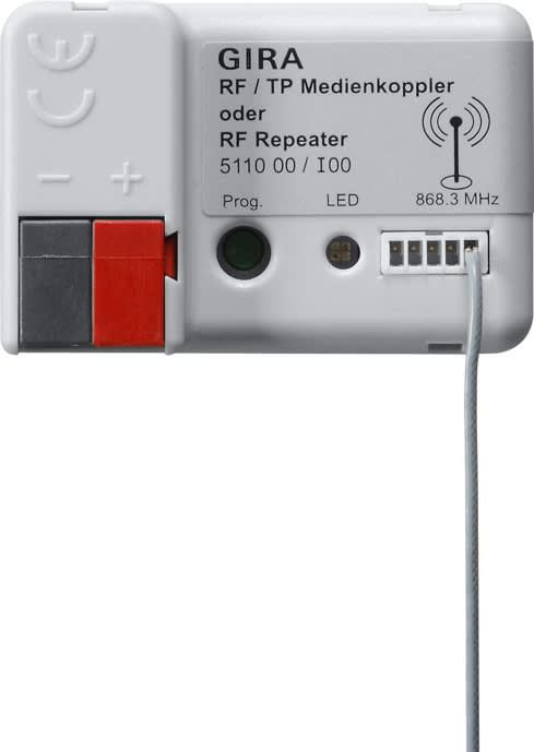 GIRA - KNX RF/TP Mediekobler/Repeater