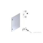 Elsteel - Dør komplett 1000x1000 mm.
